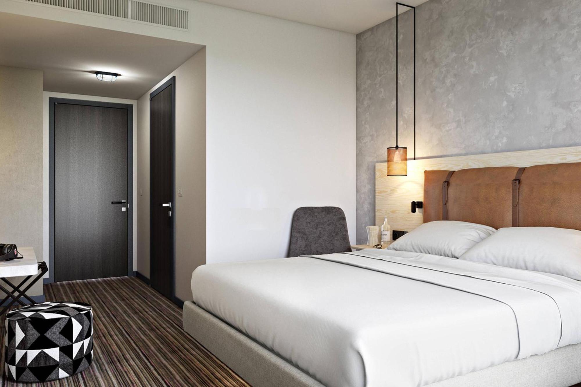 Отель Moxy Duesseldorf South Экстерьер фото
